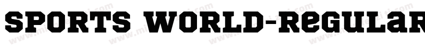 Sports World-Regular字体转换